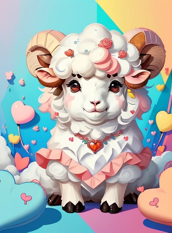 ) ((((cute baby sheep with lots of hearts) ((Mikey)) - Criador: Walt Disney2023) ), ,, ( Walt Disney acolchoamento ,multidimensional geometric wall PORTRAIT, arte, Chibi,
Yang08k, lindo, Colouring,Rose
Primary works, qualidade superior, melhor qualidade, Arte Oficial, Beautiful and Aesthetic,)) ), ,, Walt Disney acolchoamento ,multidimensional geometric wall PORTRAIT, arte, Chibi,
Yang08k, lindo, (Colouring, rosa), amarelo ,azul ,vermelho e branco)
Primary works, qualidade superior, melhor qualidade, Arte Oficial, Beautiful and Aesthetic,