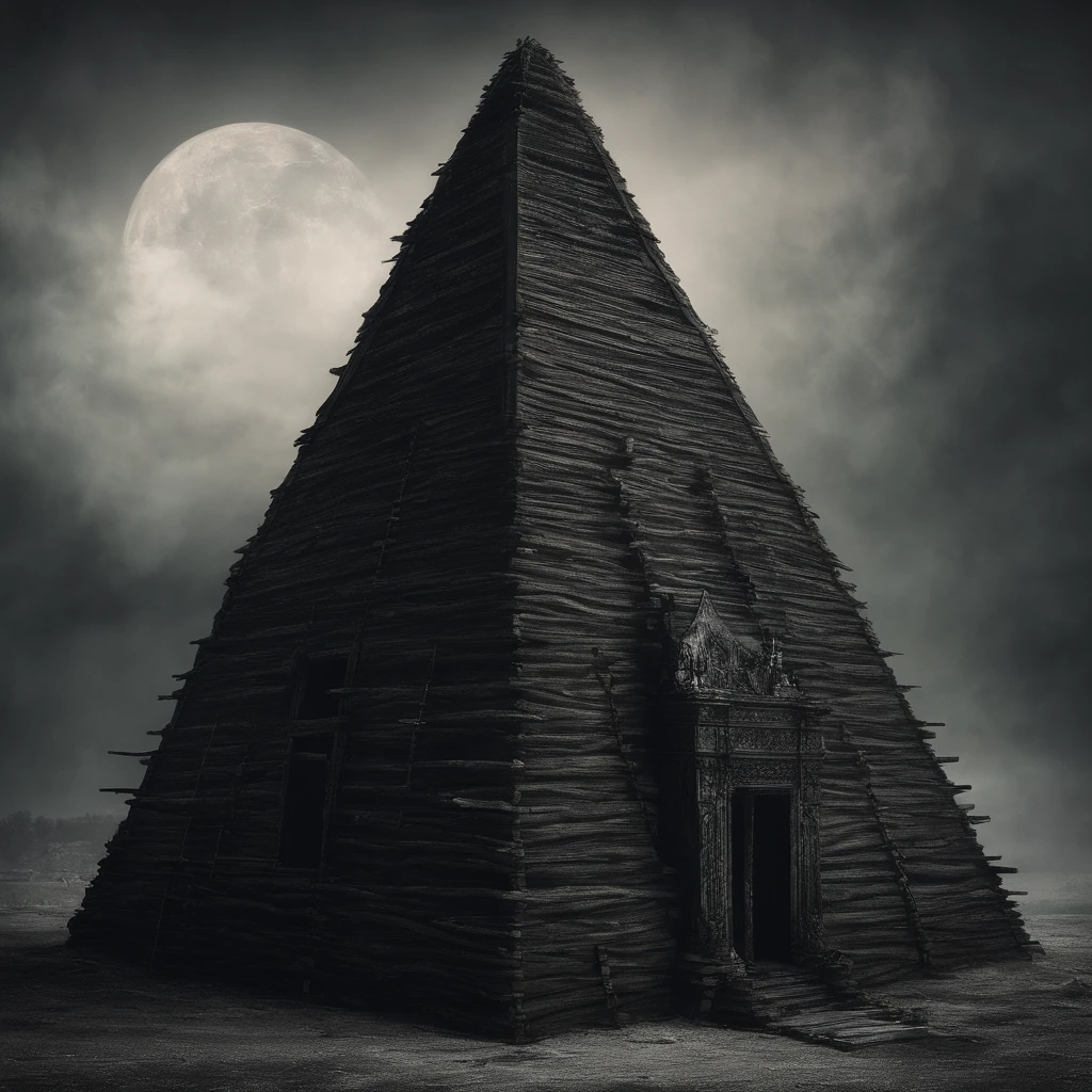 Oldest pyramid made too look like a 1800s log cabin