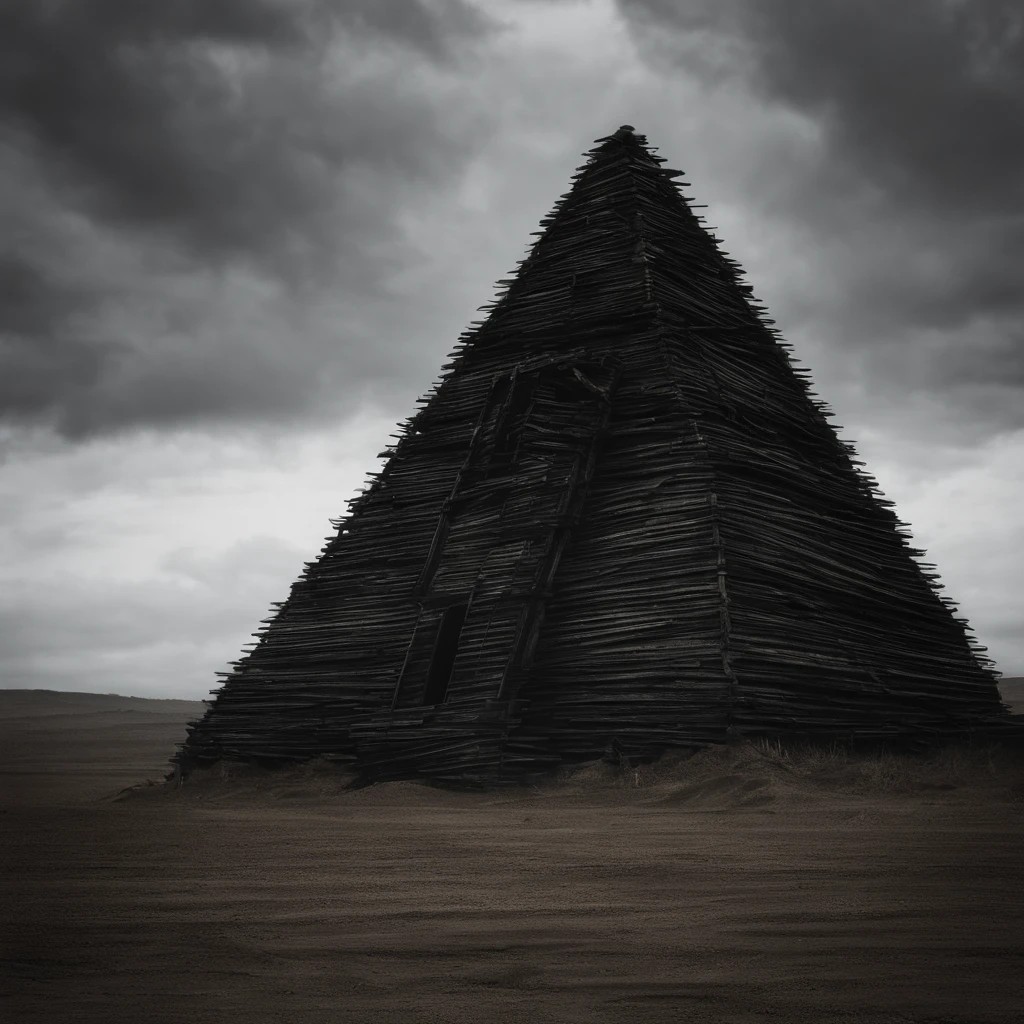 Oldest pyramid made too look like a 1800s log cabin