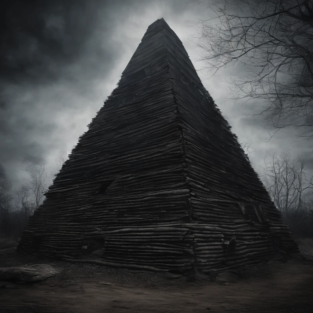 Oldest pyramid made too look like a 1800s log cabin