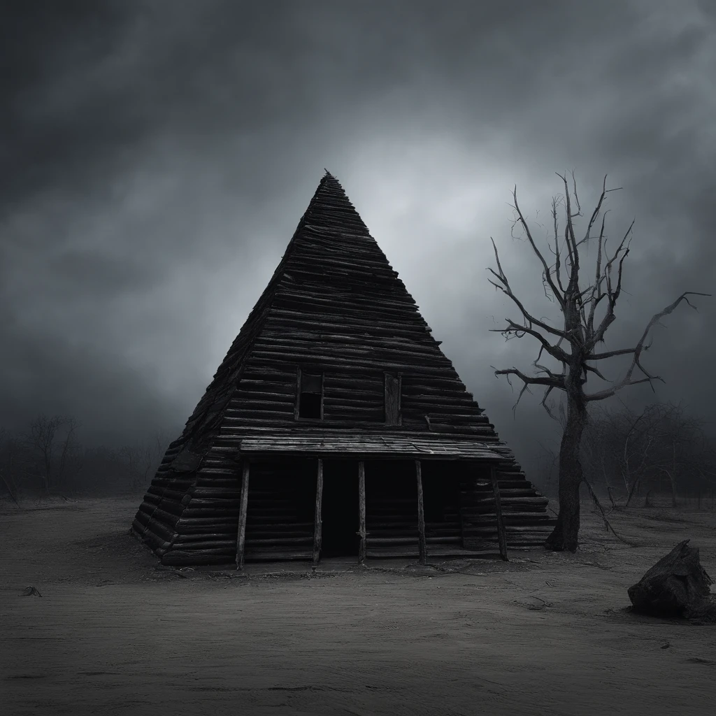 Oldest pyramid made too look like a 1800s log cabin