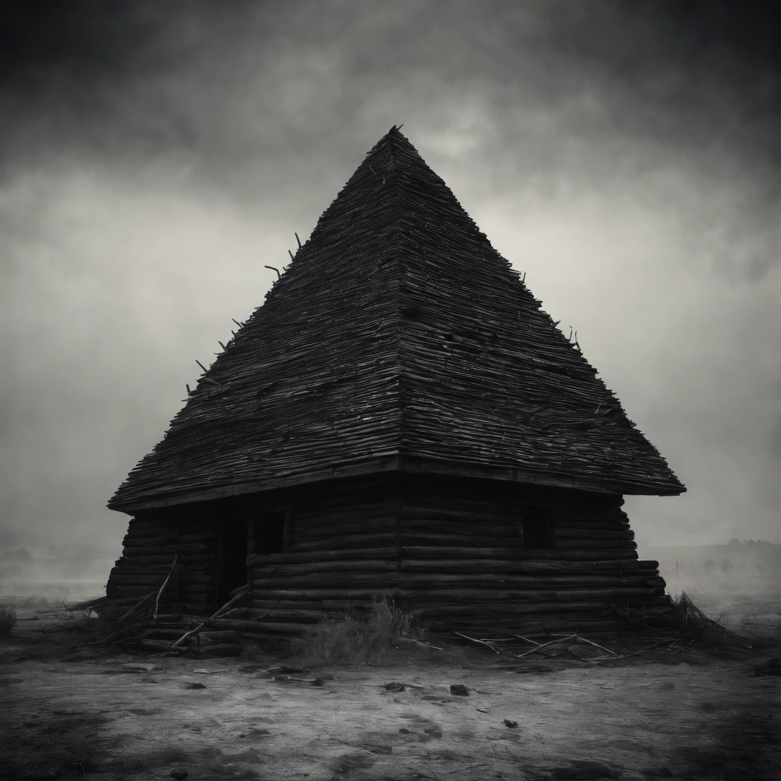 Oldest pyramid made too look like a 1800s log cabin
