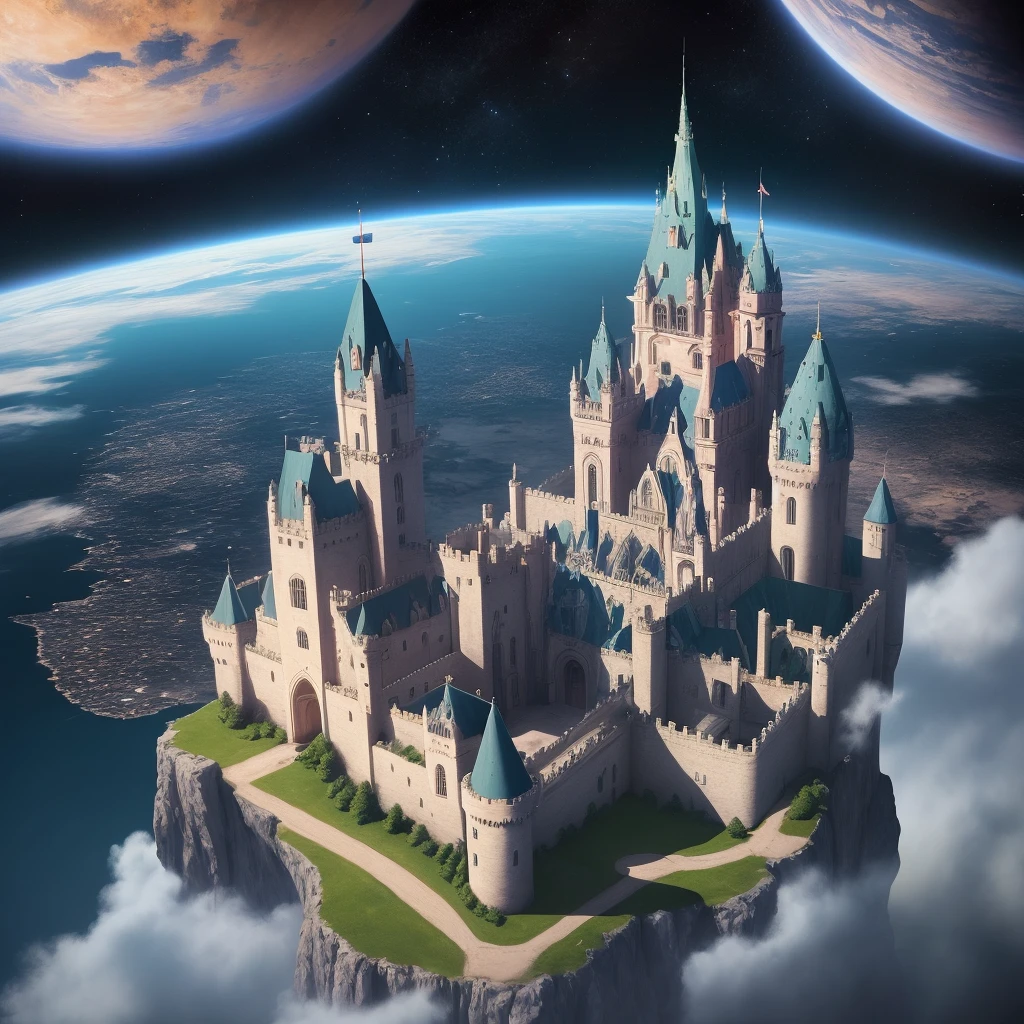 Castle in space