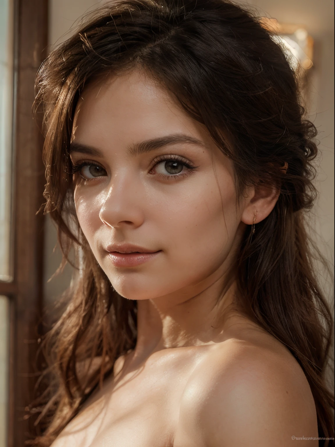 (best quality,4k,8k,highres,masterpiece:1.2),ultra-detailed,(realistic,photorealistic,photo-realistic:1.37),beautiful detailed eyes,beautiful detailed lips,extremely detailed eyes and face and hand,longeyelashes,ethereal beauty,graceful and elegant,flowing golden hair,extremely detailed hand,glowing flawless skin,colorful bar lights illuminating it,serene expression,gentle breeze,dark environment,natural beauty,harmonious color palette,soft pastel tones,romantic and enchanting,traditional painting style,impressionistic strokes,magical aura,divine light,feminine power,subtle details,proud and confident stance,vivid colors,serenity and tranquility,mesmerizing beauty,soothing and calming energy,stony road,she caresses the horse's head, she loves the horse