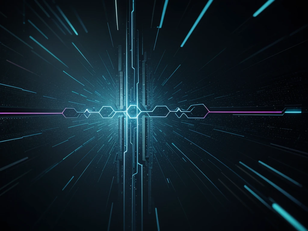 AI technology background with neural network abstract with a subtle color that doesn't distract from the main focus of the content.