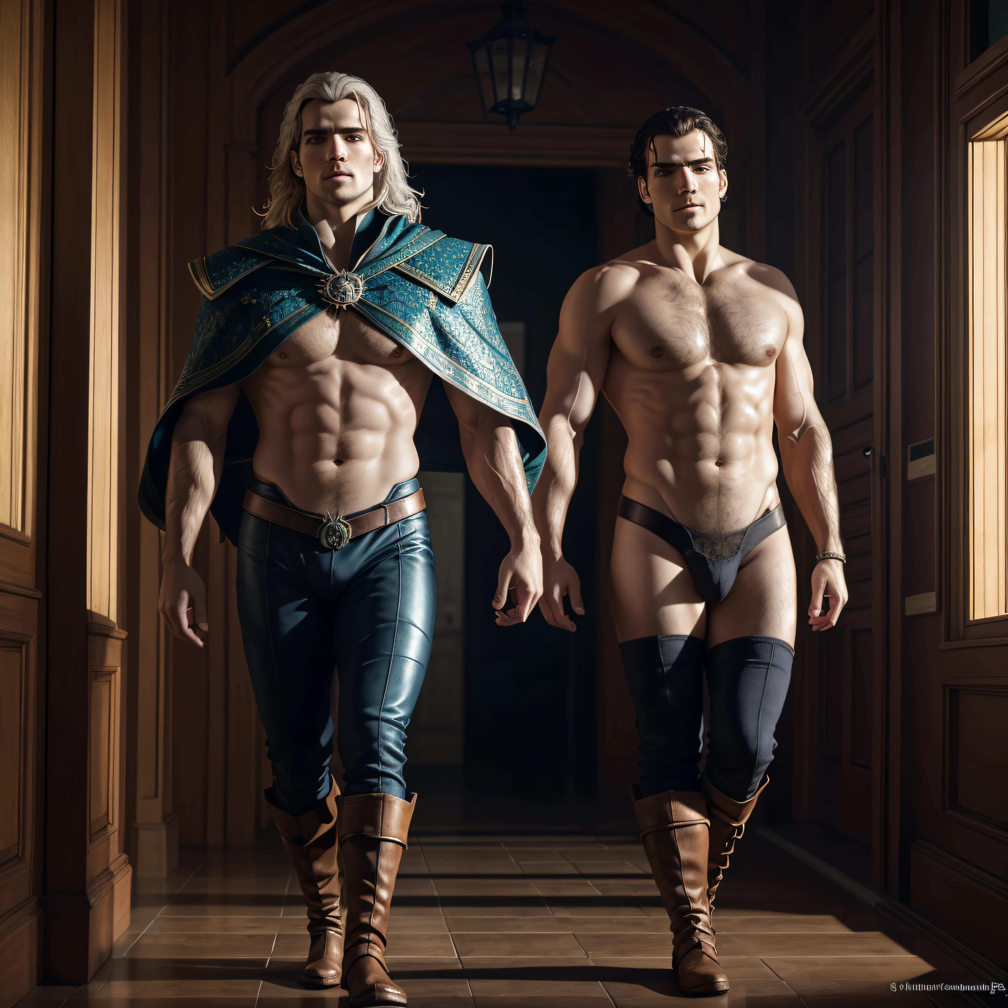 Henry_Cavill as The_Witcher Geralt_de_Rivia chef-d' Van_Gogh Masterpiece ultra UnrealEngine5 Cinematic Kingdom deep path castle equirectangular Urban meticulously intricate ultra_high-details ultra_high-res ultra pro-Photorealistic ultra_high-quality ultra_sharpness focus accurate max perfection reflex extreme improved Octane-rendered opengl-shaders glsl-shader UHD XT3 256K 128K 64K 32K 16K 8K DSLR HDR romm rgb pbr ombre analogique color-coded shading 3DCG fxaa global illumination cgi vfx sfx fkaa txaa rtx ssao post-processing post-production cell-shading augmented tone-mapping sundrop contre-jours optimal sunLight luminescence volumetric lightning contrast "Heavy Metal" theater Will-o'-the-wisp Divine synthetic headgear "singning" micro gold God dazzling Cosplay Admiral Fancy Vivid Yellow jukebox Symmetrical ((King Athletic muscular extatique Tamned Skin gorgeous sensual Effects Cheekbones Embarrassed redderer eye-liner saphirs saturate ultra_beautiful_eyes dark black pupils brown iris lazulis turquoise mouth open tongue teeth obvious smiles howling Floating Jacket Eccentric Cape onyx Shoulders-Off Shirt Lace Clavicles White Papillotes embroidered satin red thick leather felt skirt matching ample swinging spinel navel waist reveal belt-chastity heart diamond padlock silver agate bristles scarlet pubis-hairy indigo silk snap garters thighs legs boots)) dancer nickel fleuraison bees tin incandescentes CGSCOSITY tattoo Cristallines hearth rubis invoque monster bee (EOS R6 135mm 1/1250s f/2.8 ISO400) blast flash blow glow opale straight heavy chrome flat rune lava bands glyphes Tourmaline plasma background floraison beholder chaos strange population Earth outdoor mirror handcuff glass transparent graduated reflection Bruce_Weber sex "luis Royo" naked nsfw varied multi etc. --v 5.2 --s 1000 --c 20 --q 20 --chaos 100
