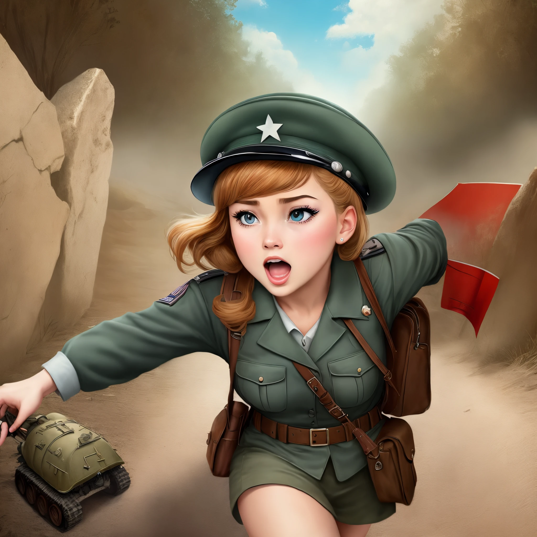 WW2 but it’s a Disney movie cover.