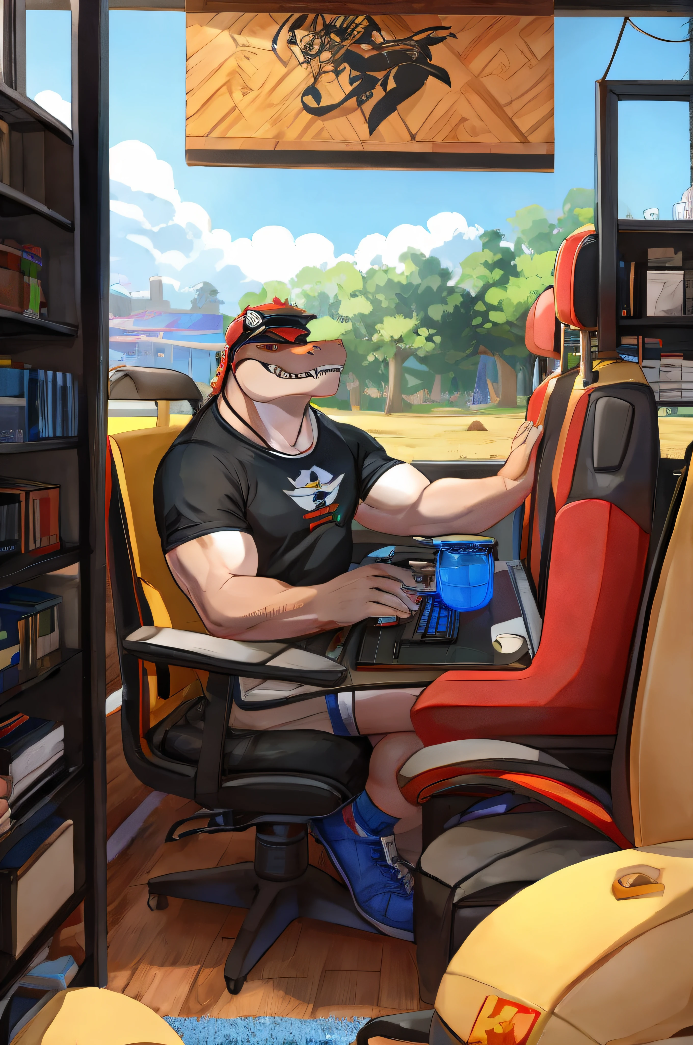 Crocodilo gamer