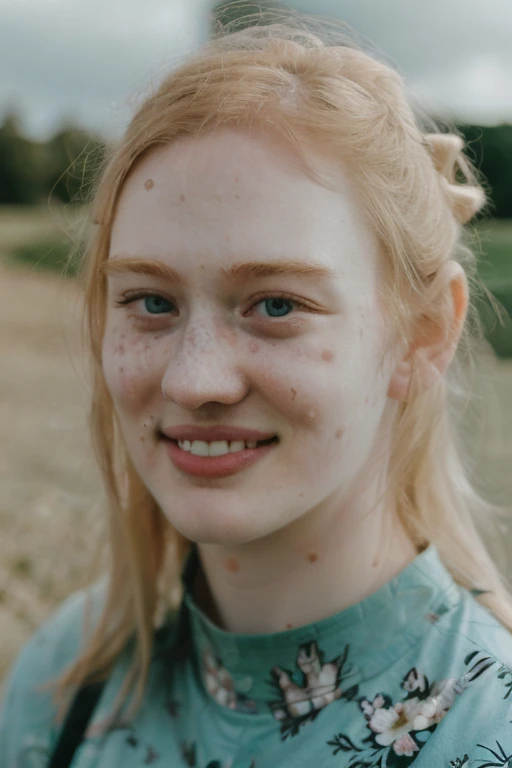 Ultra realistic photography of [dbwl woman with many huge beauty marks on her natural pale white skin  ,    (medium shot:.1) ,  (full body portrait:1.5), 
 (SFW),  (((chrome armor))) , dressed, upper arms,   ((in frame)),

 ((fighting stance)),  natural (  pale light blonde eyelashes) , blue eyes, ponytail hairstyle,
 detailed Natural pale white skin  with (many huge round beauty spots) , smile, light pale blonde eyebrows,
 happy, clean cheeks,
detailed, natural light blonde,  outdoors, sunny, high resolution, photograph, RAW photo, [[sexy]]:many huge beauty marks:10]