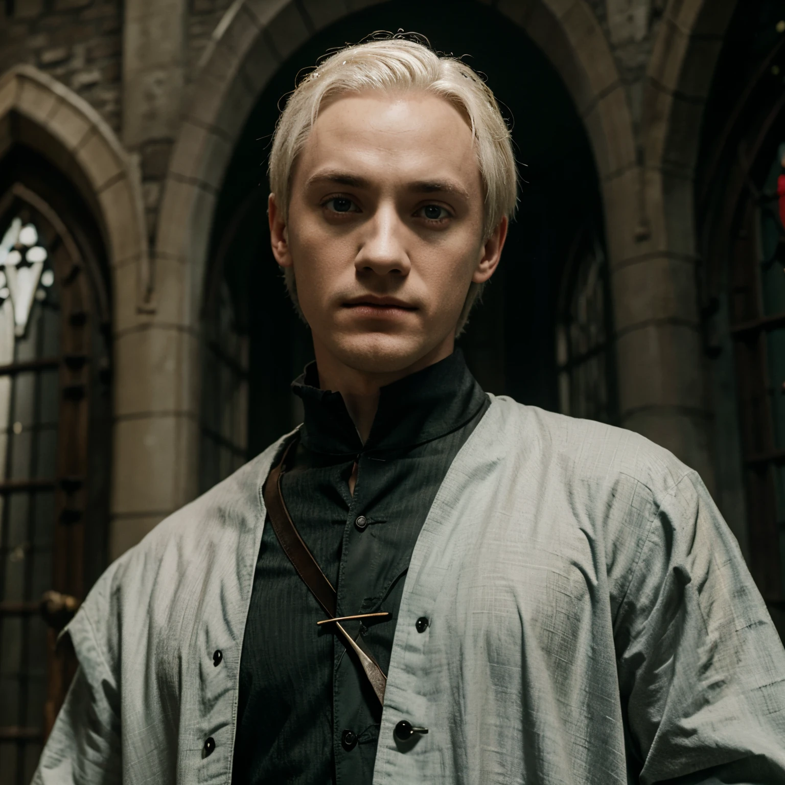 Crie imagens realista do draco malfoy