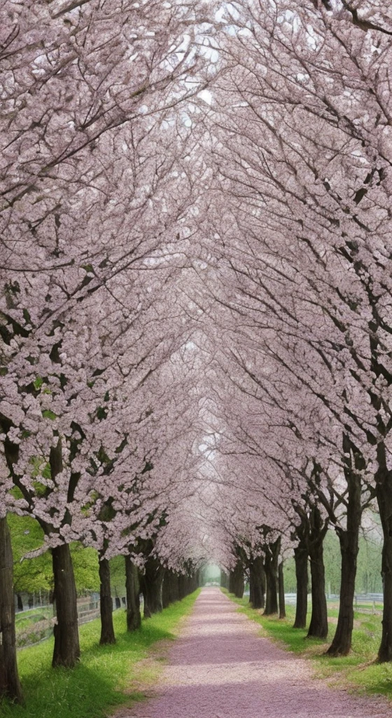repetitive spring wallpaper