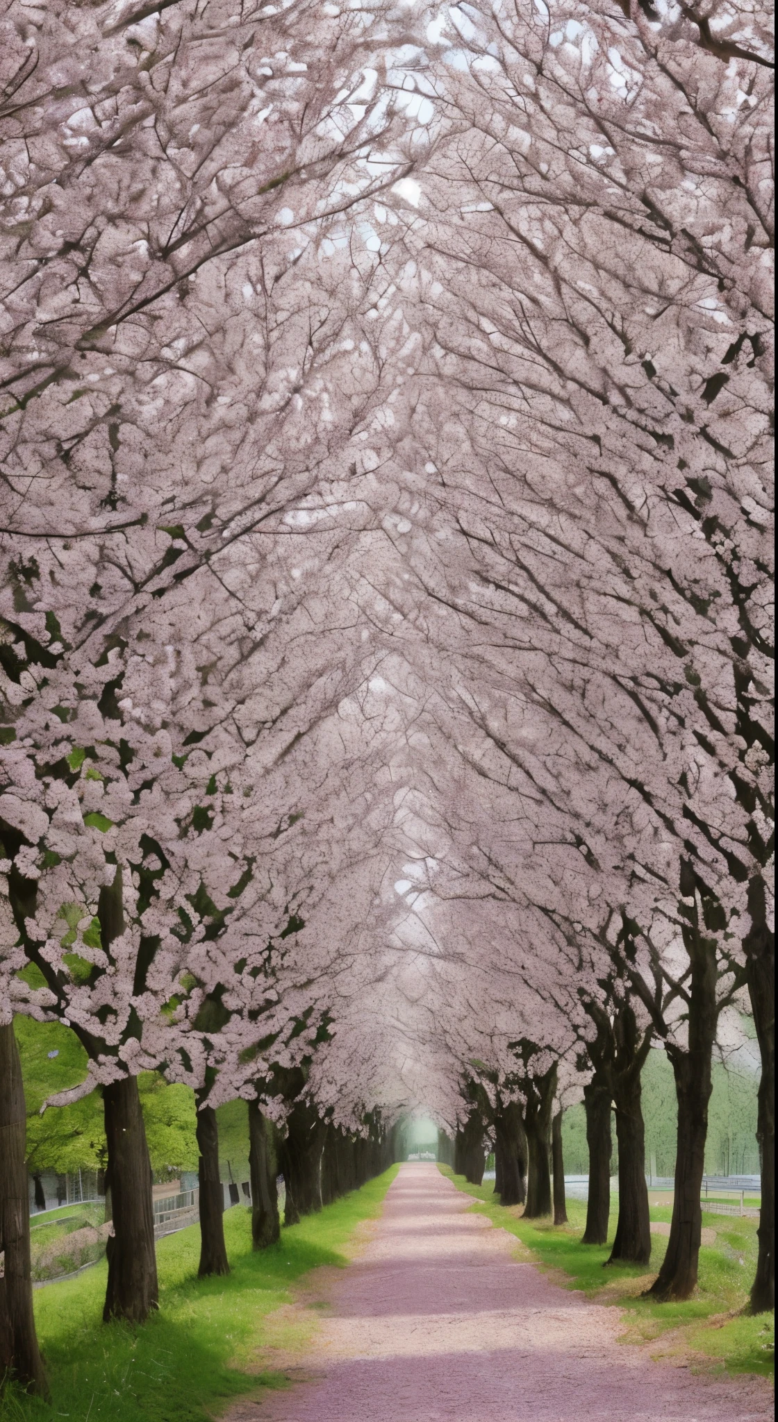 repetitive spring wallpaper