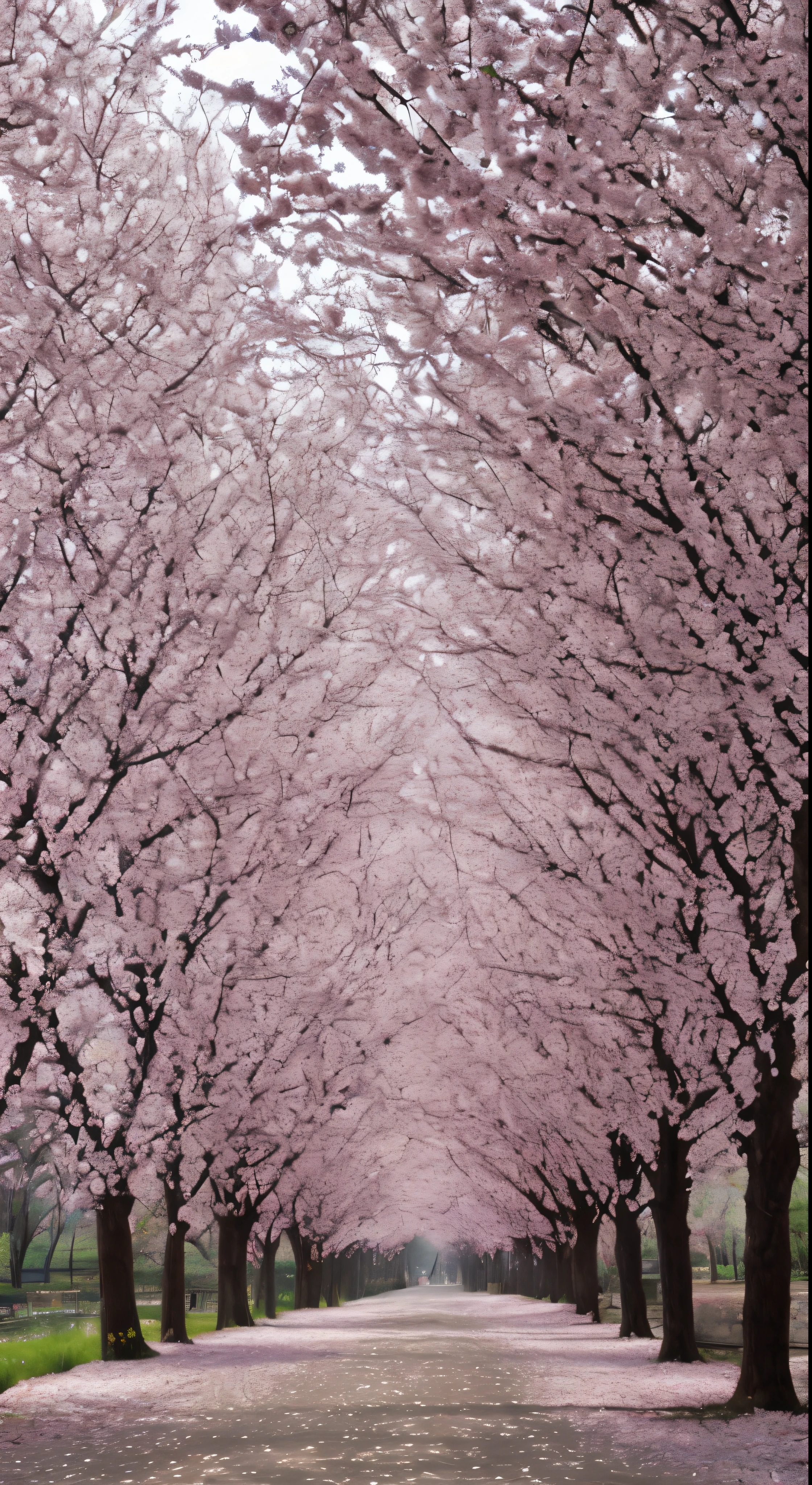 repetitive spring wallpaper