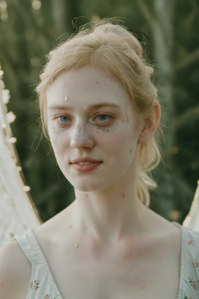 Ultra realistic photography of [dbwl woman with many huge beauty marks on her natural pale white skin  ,    (medium shot:1.4) , (full body portrait:.7),
 (SFW),  (((wings, fractal armor))) , dressed, upper arms,   ((in frame)),

 ((fighting stance)),  natural (  pale light blonde eyelashes) , blue eyes, medieval background,
 detailed Natural pale white skin  with (many huge round beauty marks) , smile, light pale blonde eyebrows,
 happy, clean cheeks,
detailed, natural light blonde,  outdoors, sunny, high resolution, photograph, RAW photo, fr4ctal4rmor, ponytail hairstyle, [[[[sexy]]]]:many huge beauty marks:10]
