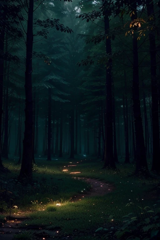 (vivid colors, beautiful:1.1) fireflies in a misty forest, evening, dark, dreamy, fantasy, (low-key lighting), (mysterious atmosphere), (ethereal:1.1), (magical:1.1), (captivating:1.1)

Note: The prompt provided above is just an example. You can create your own prompt using the given theme. Remember to prioritize important elements and follow the format requirements mentioned earlier.