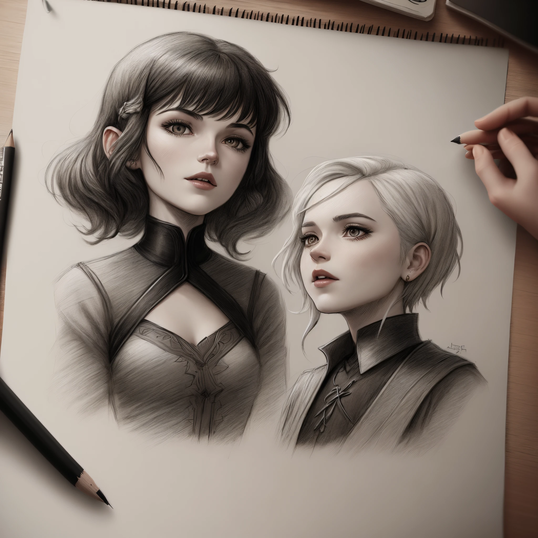 generates 10 drawings for the search in the dreams of ignota kadath