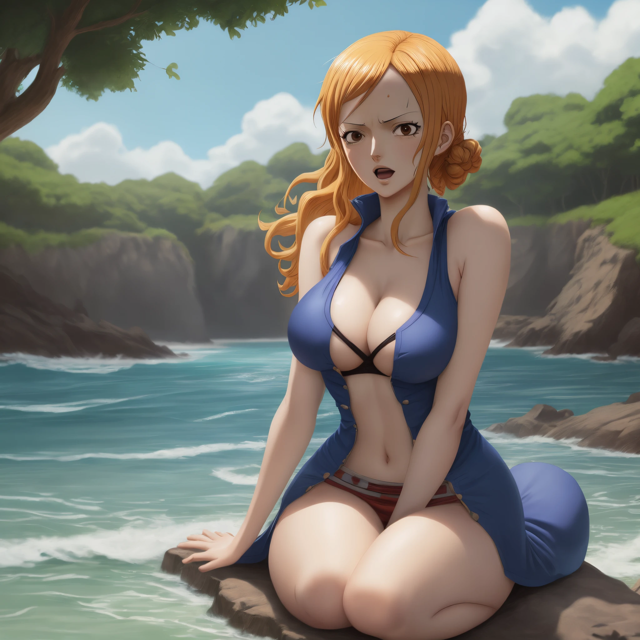 Nami de one piece follando