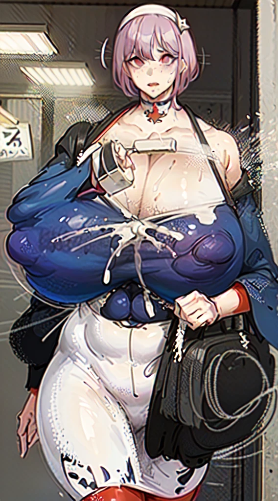 Black Silk Dress, (ultra detail chest curtain), (nun), chies, (In the cathedral), (((Protrusion of areola in Japan women))), (((Huge breasts :1.1, and droopy breasts:1.2))), Fluffy breasts, Side chest, Open chest, Top of chest close-up 8K highest quality, Real Image, intricate-detail, The ultra-detailliert, Ultra high definition, Depth Field,masutepiece,1girl in, ..............................................................................................................................................................................AI_chan, an extremely beautiful , Innocent big eyes,Detailed eyes, ((extremely detailed eye)), (Pink eyes:1.0), perfect glossy skin, prefect skin, Fair skin,Fine skin,bulky, ((Erotic, Sexy, Sexual expression, Bright lighting)), (((cleavage)), (Cute:1.2), big breasts thin waist, Light blush, (very delicate skin soaked in milk), (Very delicate glowing skin), knee, framme