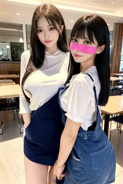 top-quality、profetional lighting、Beautiful skin、Huge beautiful ass、(huge beautiful breasts),Very slender、Two beautiful kindergarten teachers hugging each other、beautidful eyes,Beautiful hair、preschool teacher、(pinafore、kindergarten teacher apron)、Children's playground、