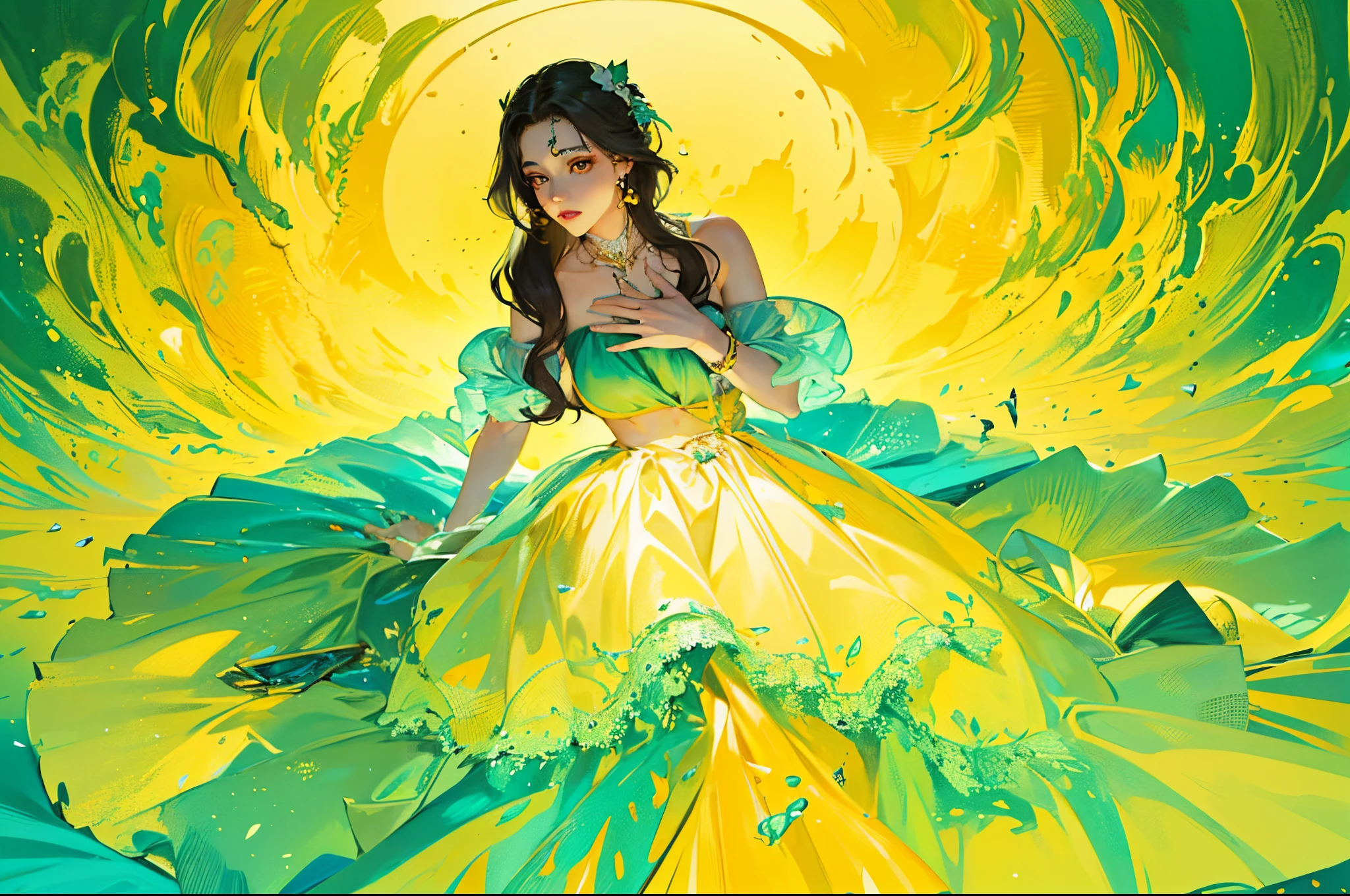((Best quality)),(超高分辨率),(ultra - detailed),(Meticulous portrayal),((Best anime)),(The most exquisite work of art),(Ultra-precision art),(Stunning depiction of art,overwhelming depiction:1.5),(complex and detailed art), (femele:1.5),((beauitful face:1.5)),((Stunning proportions will make you fall in love with it:1.6)),Colorful bikinis:1.8,Skinny belly:1.5,corolla:1.3,