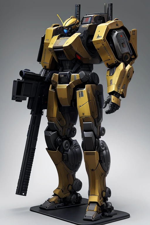 机器人 mechs heavily armored mechanical head Large Sniper Rifle