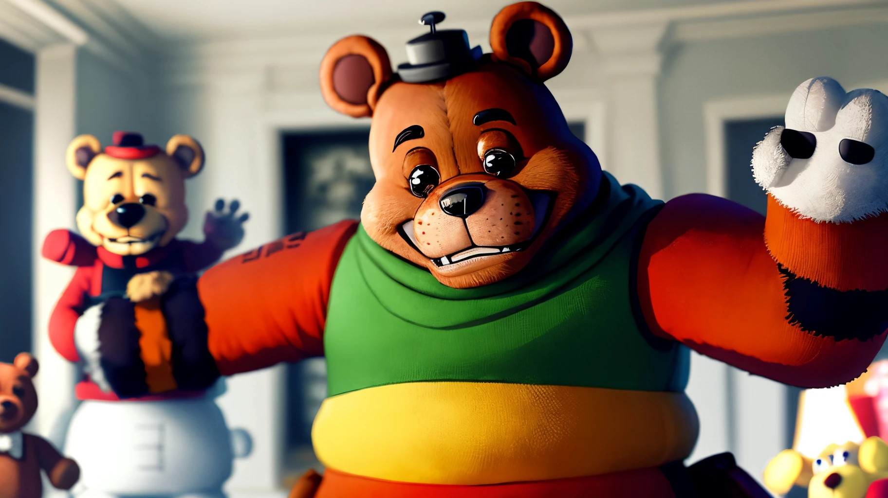 freddy fazbear at the white house