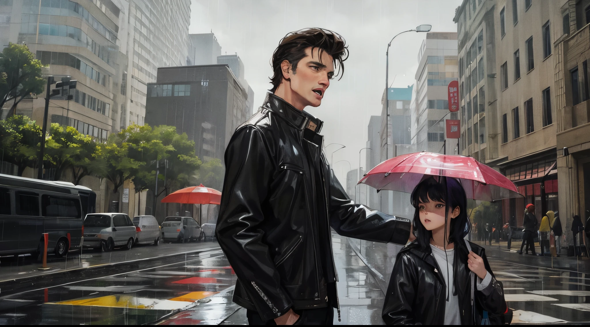 elvis presley in the rain