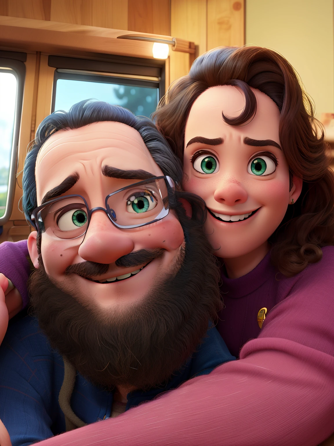 Pixar style