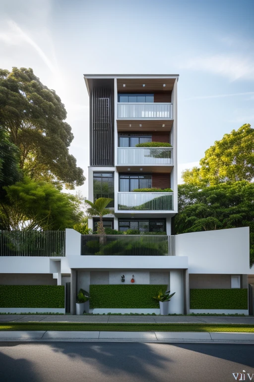 dvArchModern, 85mm, f1.8, portrait, photo realistic, hyperrealistic, orante, super detailed, intricate, dramatic, sunlight lighting, shadows, high dynamic range, house, masterpiece,best quality,(8k, RAW photo:1.2),(( ultra realistic)), modernvilla, blackandwhite, trees, vine, architecture, building, cloud, vivid colour, masterpiece,best quality,super detailed,realistic,photorealistic, 8k, sharp focus, a photo of a building