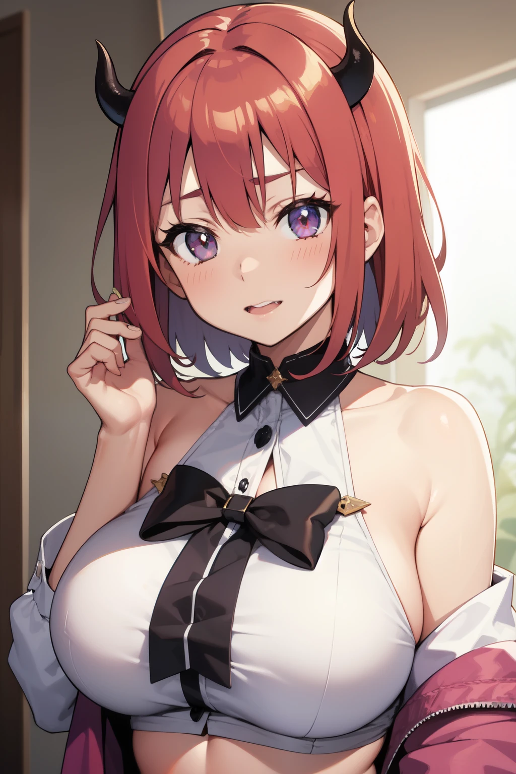 Satanichia McDowell Kurumizawa, large breasts