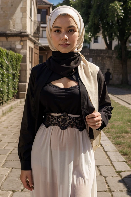 European, beautiful, pretty, full pic, lingerie, 18 years old, blonde, village girl, modest fashion, proper clothing, abaya, without hijab