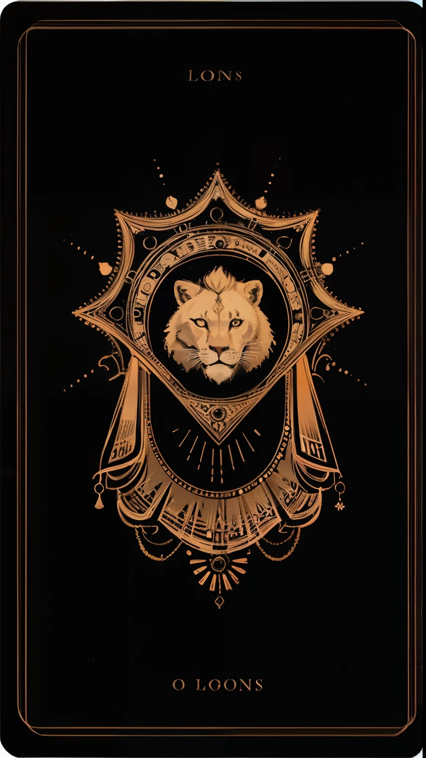 Soul Cards, line, lions , no people,