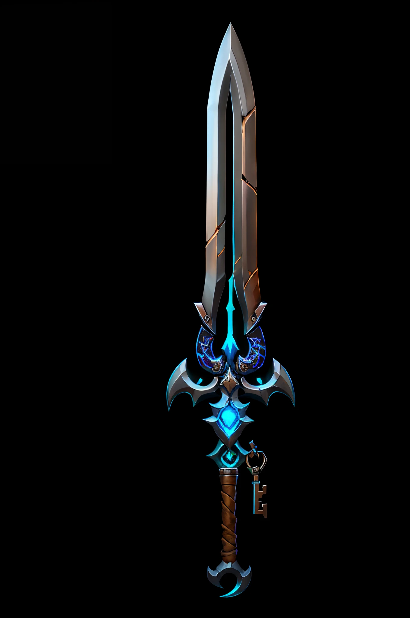 Game Art of sword, best quality, Trending on Artstation, masterpiece, a Keyblade,