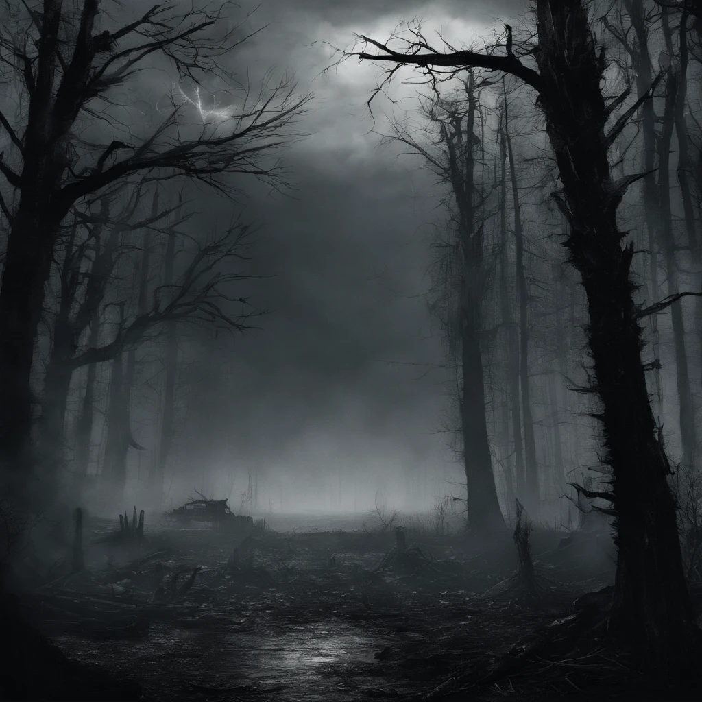 Create a beautiful landscape and then destroy it with every plague and apocalypse from the Bible