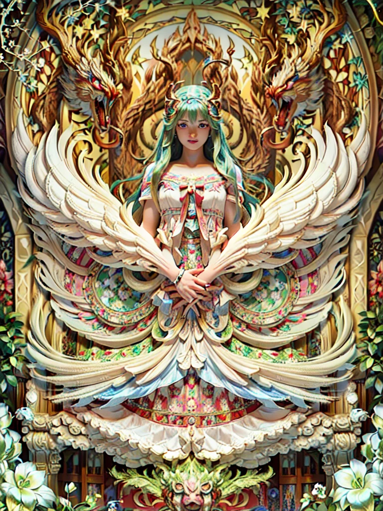 Colorful digital illustrations, A gorgeous one, mythical creature, Very detailed official artwork, ultra detailed Digital art, ultra detailed Digital art, super detailed color art, High detail digital art, Detailed digital artwork, Very detailed digital art, super detailed color art, psychological artwork, Highly detailed digital artwork, 4k highly detailed digital art, Psychedelic art style, Detailed digital art