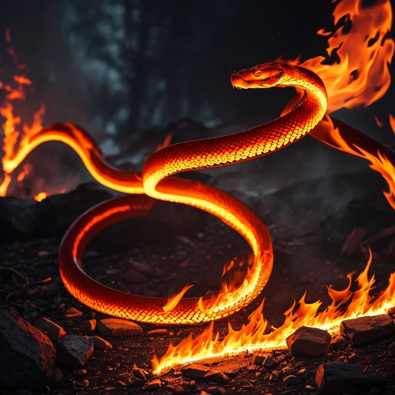 Fire snake