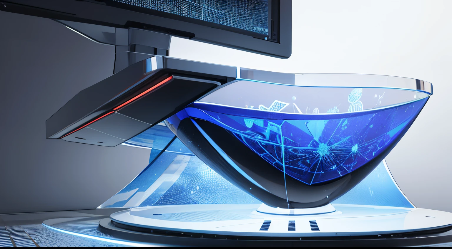 Engaging 3D visualization featuring stunning graphs、glinting