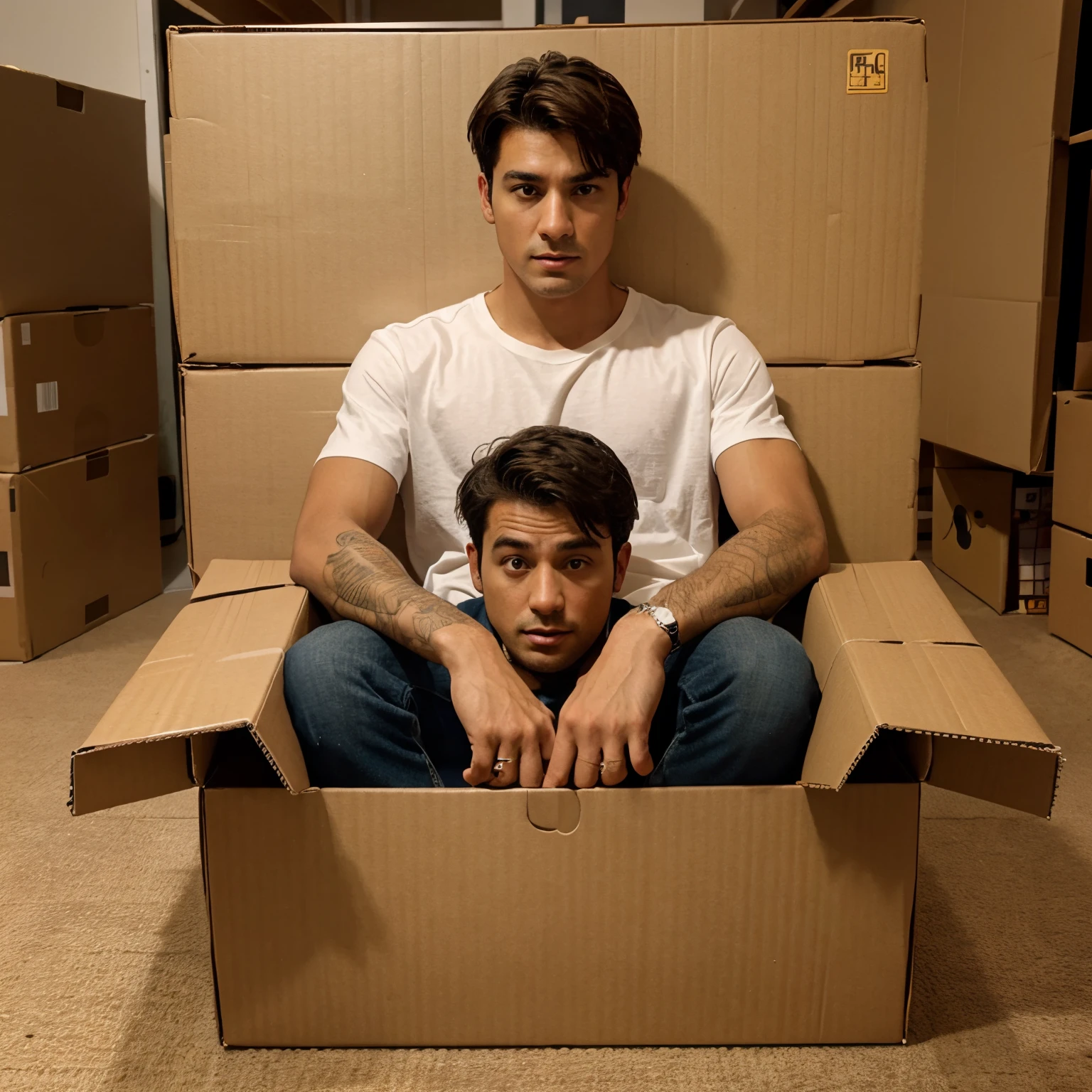 I’m the man in a box 📦