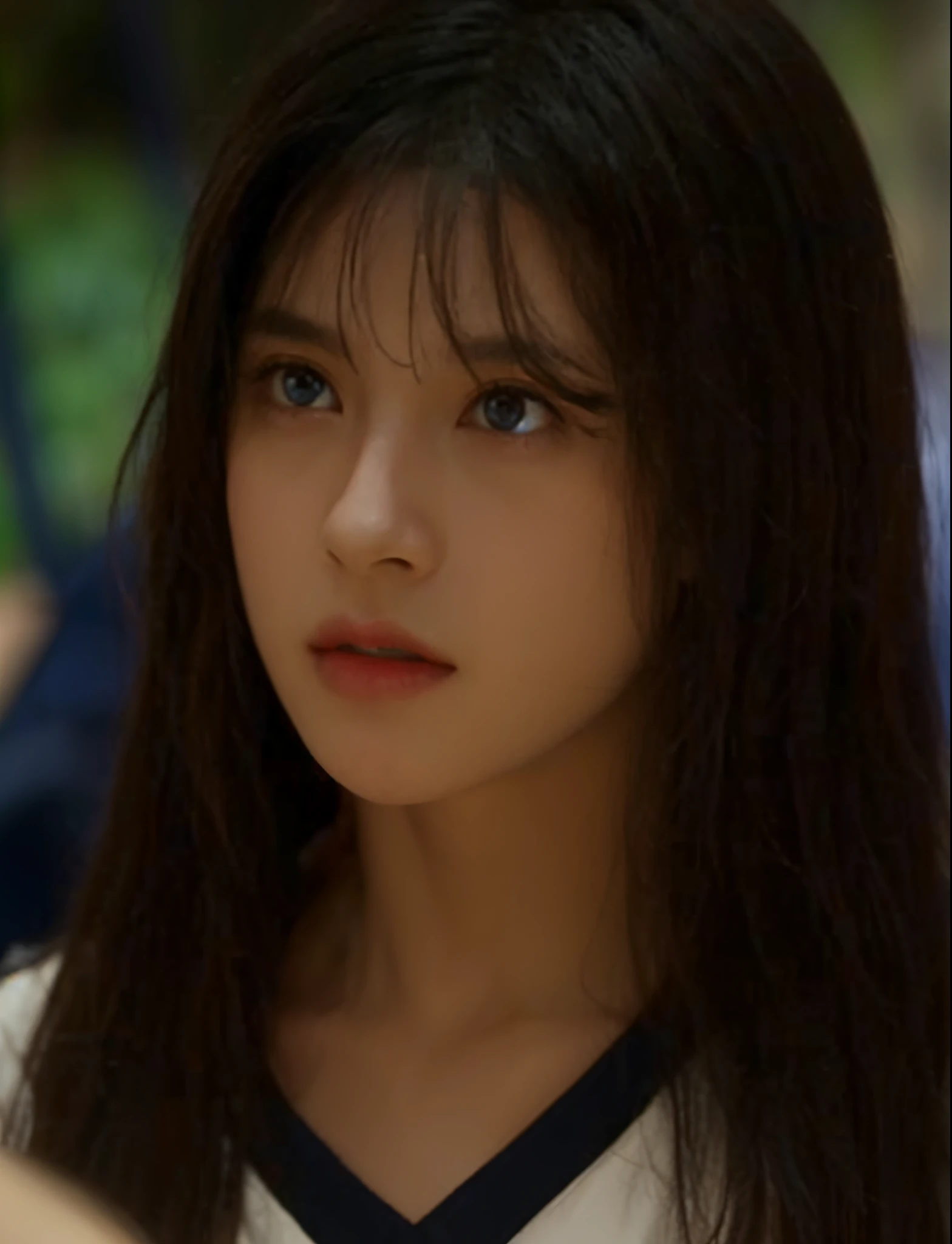 1girl, preety, beautiful, purple eyes