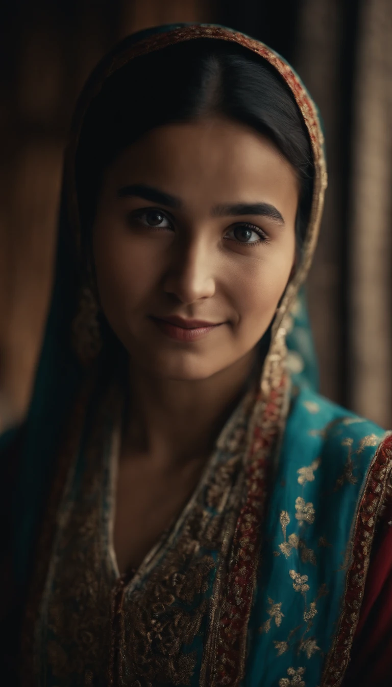 traditional uighur girl