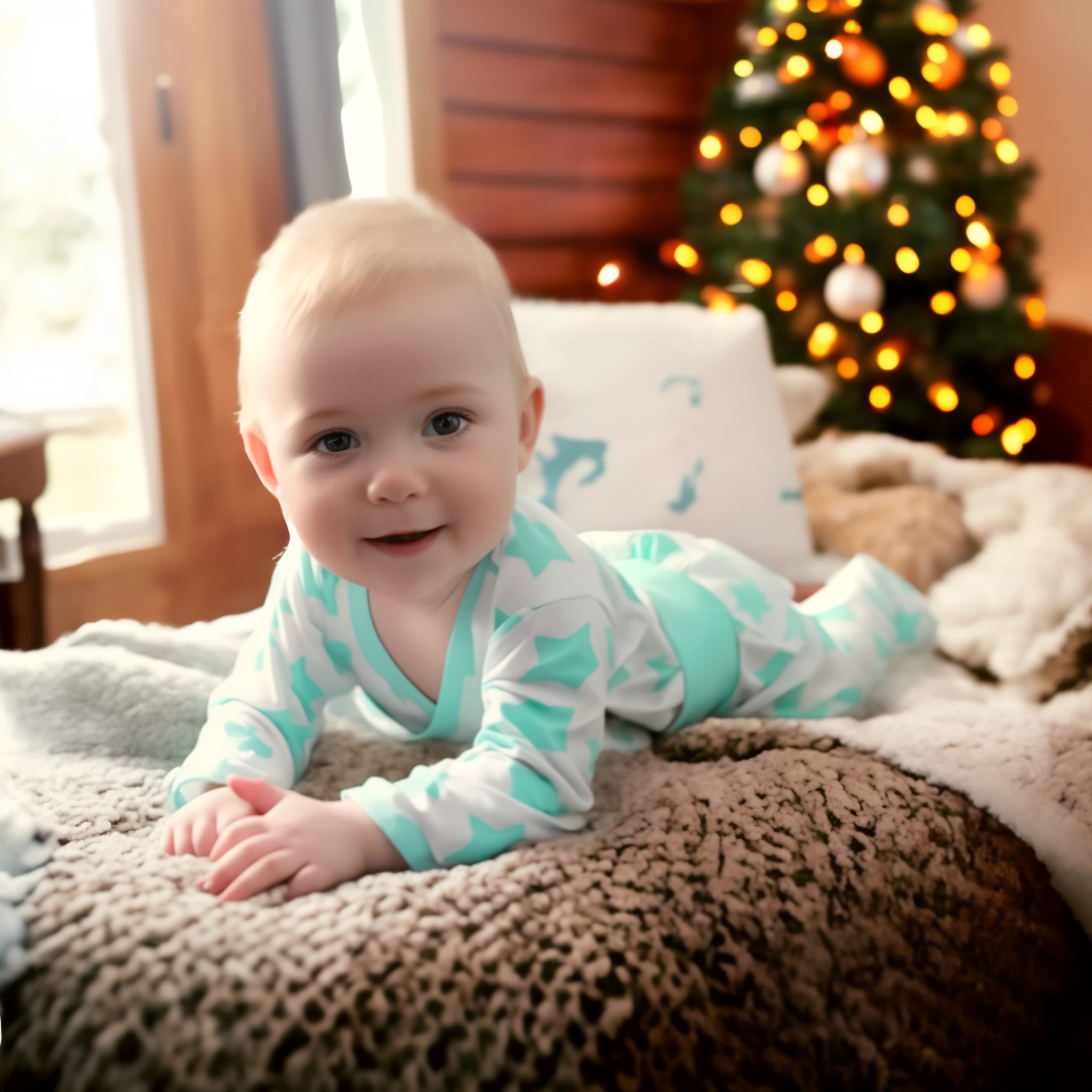 Bright Christmas tree