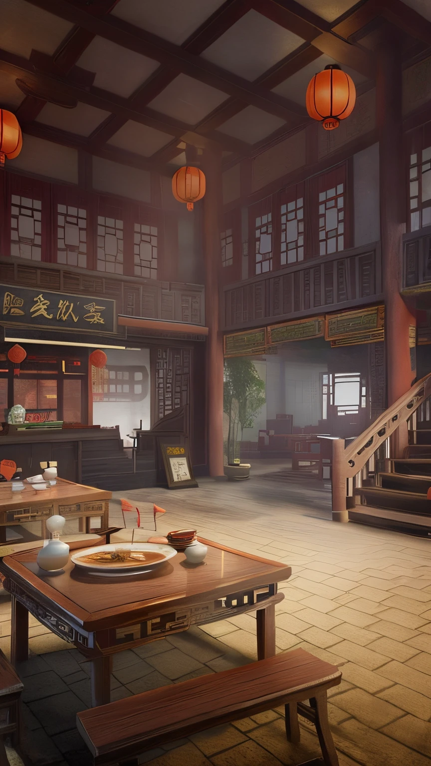 Chinese Ancient Times，Restaurants，big hall