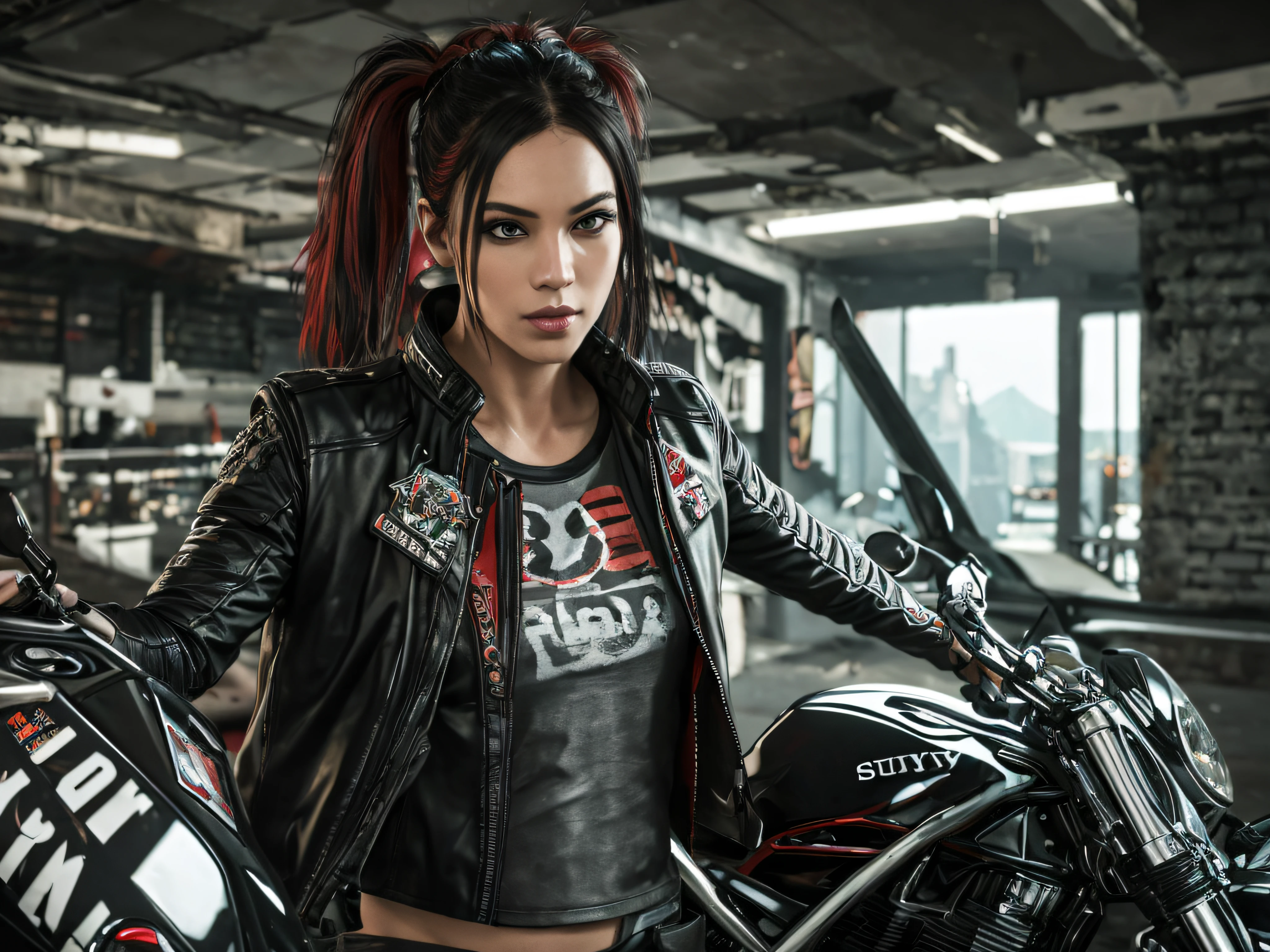 SNOOPY with black leather jacket and shotgun riding on a motorcycle  photorealistic , set within a ruin city landscape, both subjects in dynamic poses, sporting a detailed outfit that echoes tribal aesthetics, surrounded by natural textures, crafted as a hyper-maximalist and elegant scene, sharp focus achieved through a Sony A7S III setup with settings f/8.0, 1/200, cinema quality, ultra-detailed in a 64k image, megapixel clarity, ultra HD with black leather jacket and shotgun riding on a white tiger  photorealistic  RAW style, set within a ruin city landscape, both subjects in dynamic poses, sporting a detailed outfit that echoes tribal aesthetics, surrounded by natural textures, crafted as a hyper-maximalist and elegant scene, sharp focus achieved through a Sony A7S III setup with settings f/8.0, 1/200, cinema quality, ultra-detailed in a 64k image, megapixel clarity, ultra HD