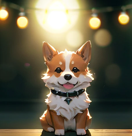 cinematic film still, a cool corgi, shallow depth of field, vignette, highly detailed, high budget, bokeh, cinemascope, moody, epic, gorgeous, film grain, grainy