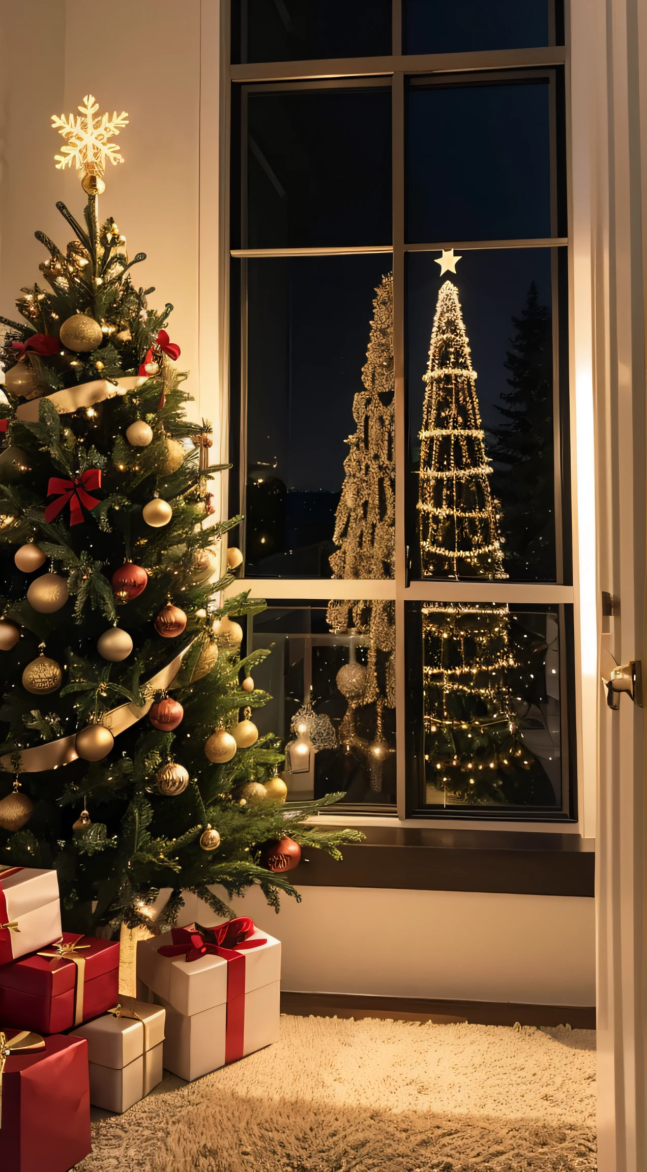 Christmas atmosphere,Modern home,Don't be distinctive