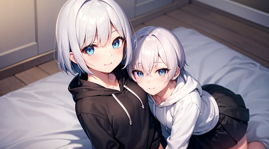 an anime image of a ***** boy with white hair wearing a thick diaper underneath fox hoodie-footie pjs, hoodie-footie pjs, (sleeping in a crib), nursery, ((1boy)), adorable, masterpiece, extremely detailed, beautiful eyes, sharp focus, vivid colors, studio lighting, intricate details, soft textures, cozy atmosphere, high quality, hood down,
