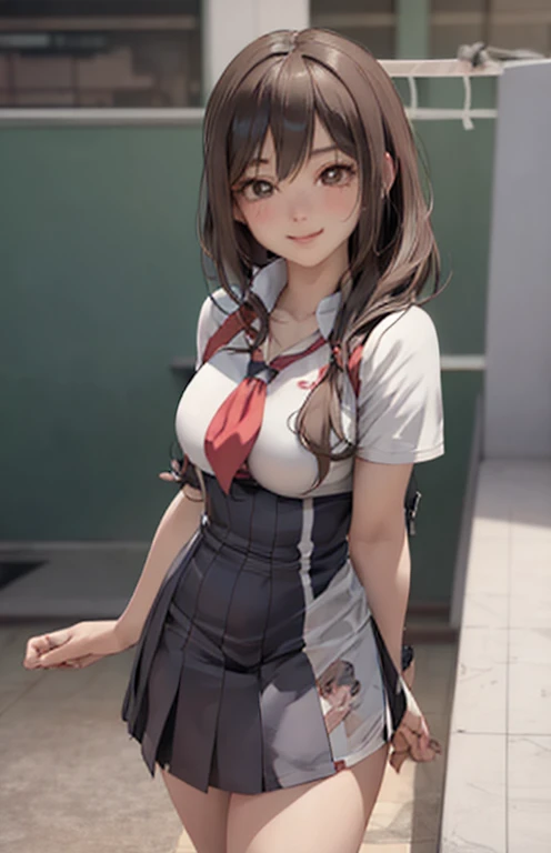 Smooth Anime CG Art 、4 k, Seductive Anime Girl, realistic anime 3 d style, charming anime girls, a hyperrealistic schoolgirl, a hyperrealistic schoolgirl, Beautiful anime girl, photorealistic anime girl render, Detailed Digital Anime Art, 3d anime girl, Anime Girl