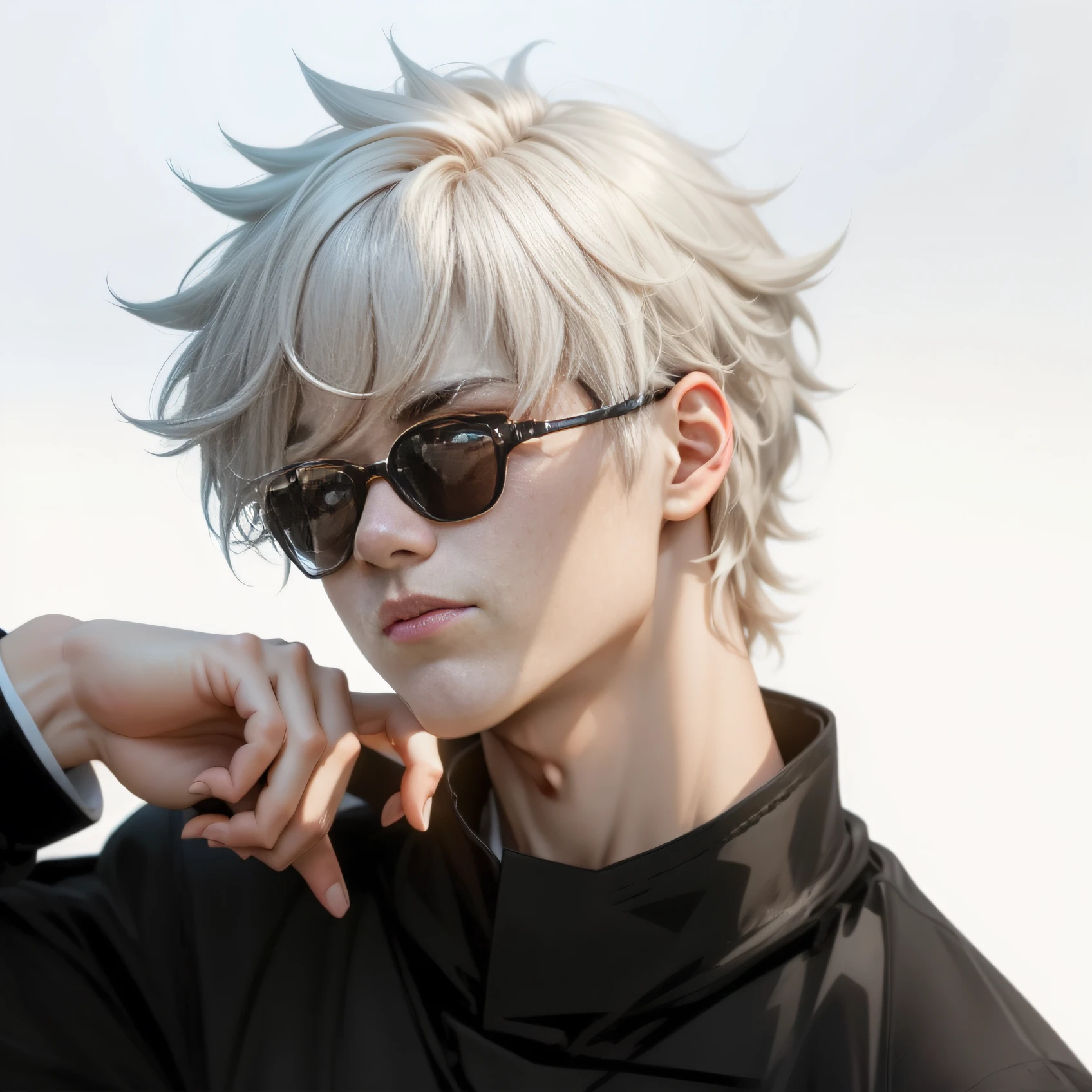 Un plaisir&#39;anime boy aux cheveux longs 32k ultra hd