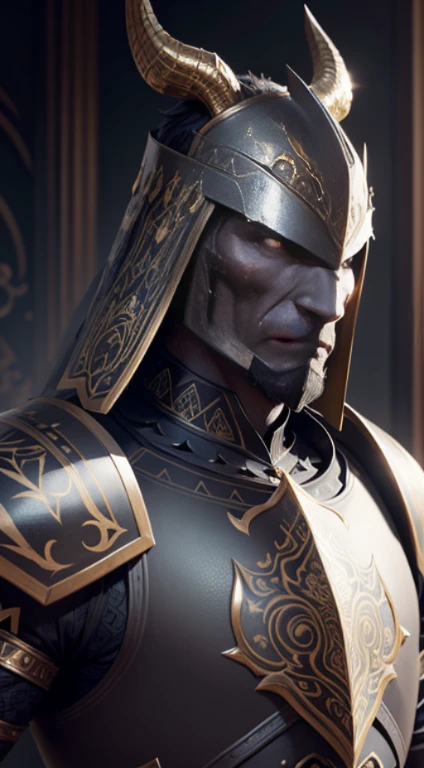 Anthropomorphic majestic
ox knight, portrait,
finely detailed armor,
cinematic lighting,
intricate filigree metal
design, 4k, 8k, unreal
engine, octane render, --
ar 9:16 --testp --upbeta