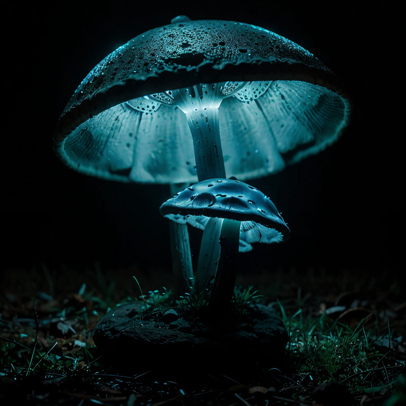 Bioluminescent Mushroom